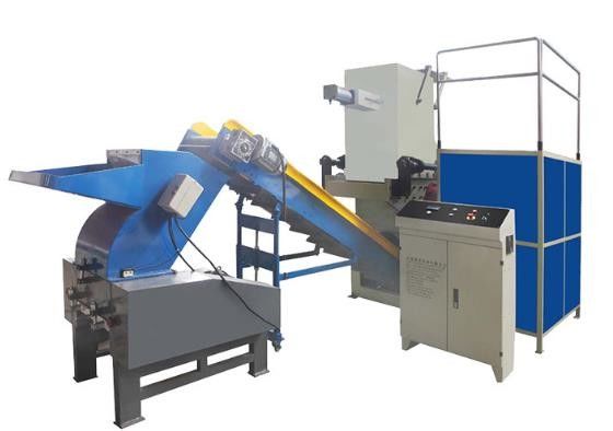 عجلة عالية الدوار واحد Shredder رام البناء لتقطيع النفايات الخطرة
